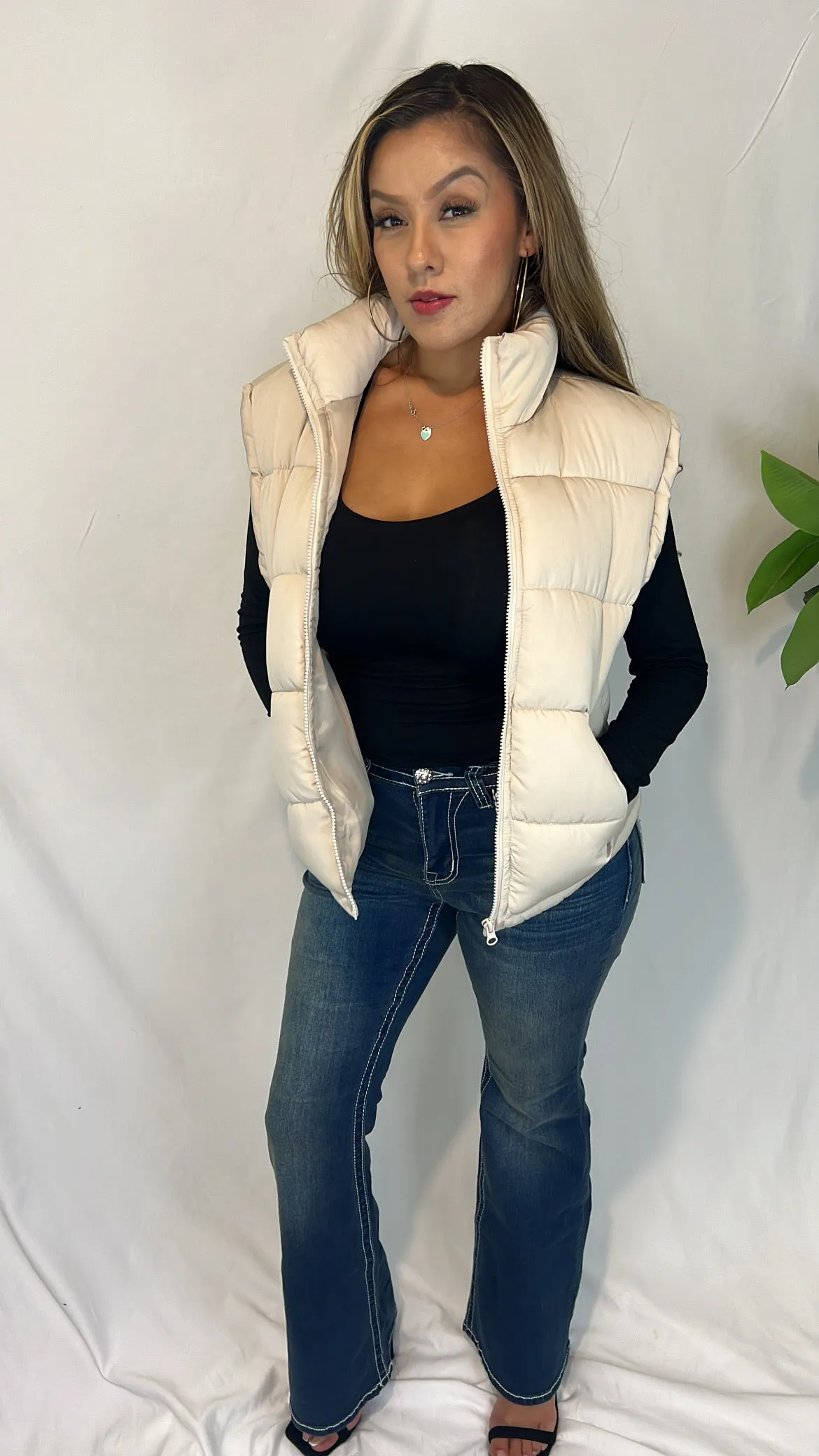 Adjustable Puffer Vest