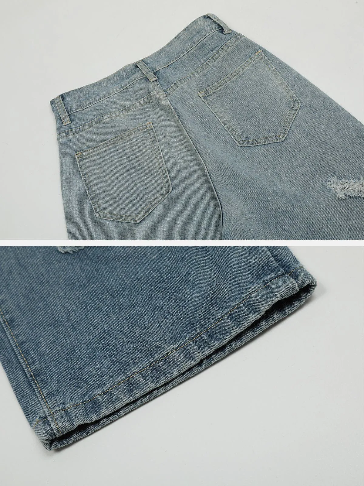AlanBalen® - Broken Gradient Jeans