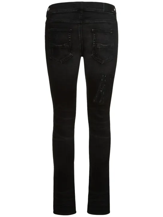 Amiri   Amiri logo distressed jeans 