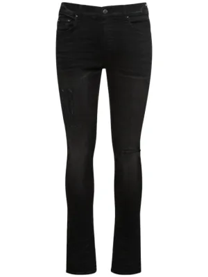 Amiri   Amiri logo distressed jeans 