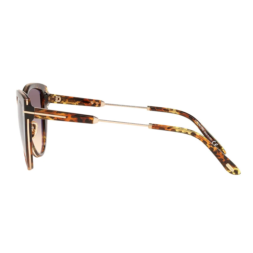 Anjelica-02 TF 868 52B Womens Cat-Eye Sunglasses