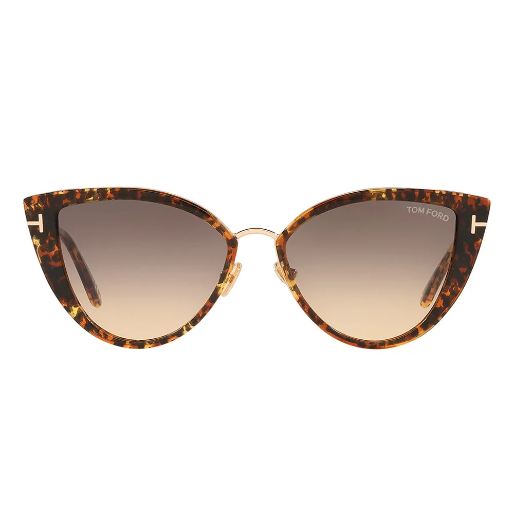 Anjelica-02 TF 868 52B Womens Cat-Eye Sunglasses
