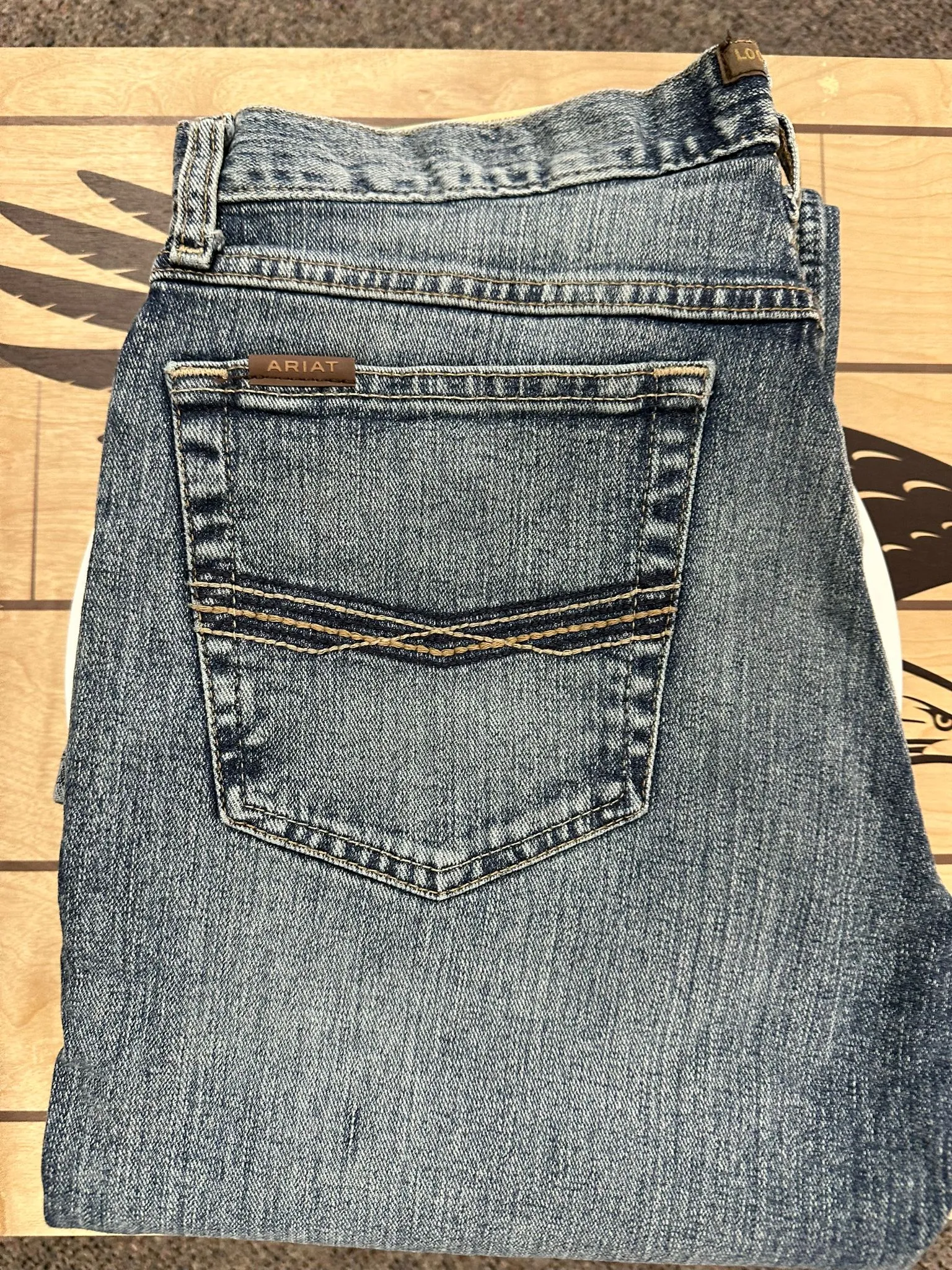 ARIAT Men's M7 Rocker Stretch Legacy Boot Cut Jeans 10022785