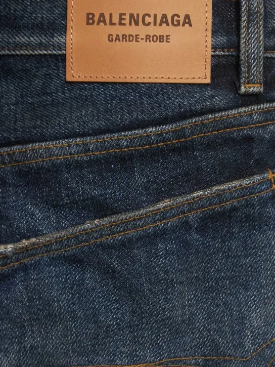 Balenciaga   Cotton denim jeans 