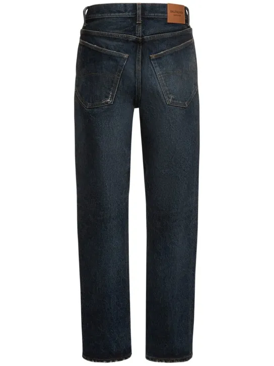 Balenciaga   Cotton denim jeans 