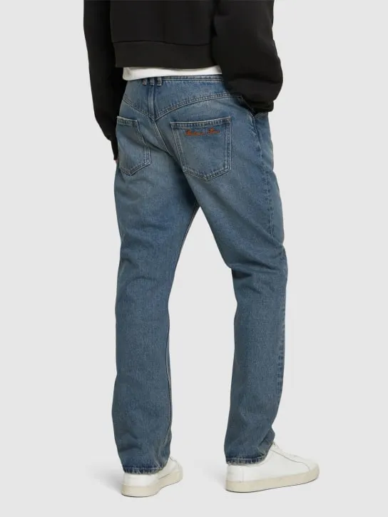 Balmain   Regular denim cotton jeans 