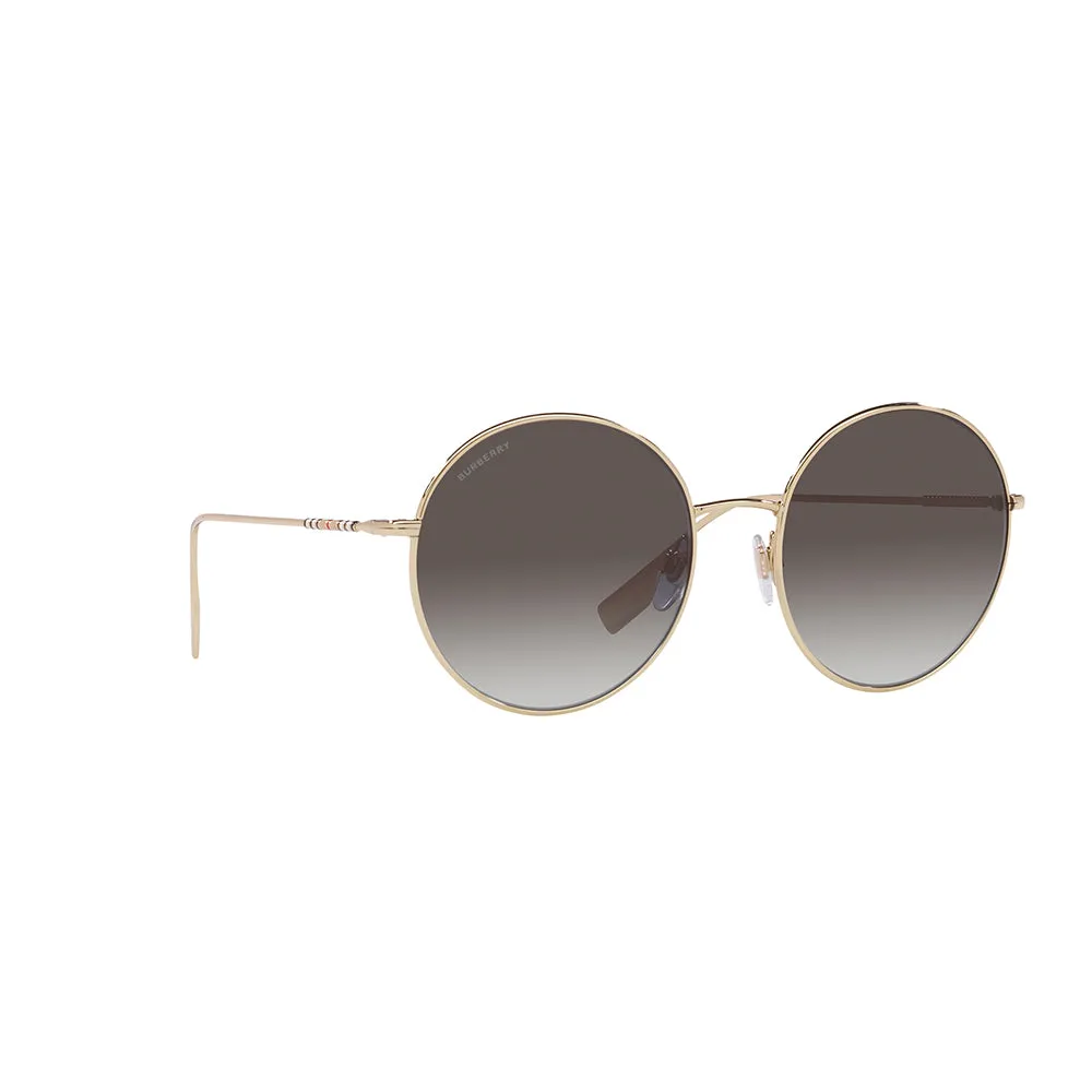 BE 3132 11098G 58mm Womens Round Sunglasses