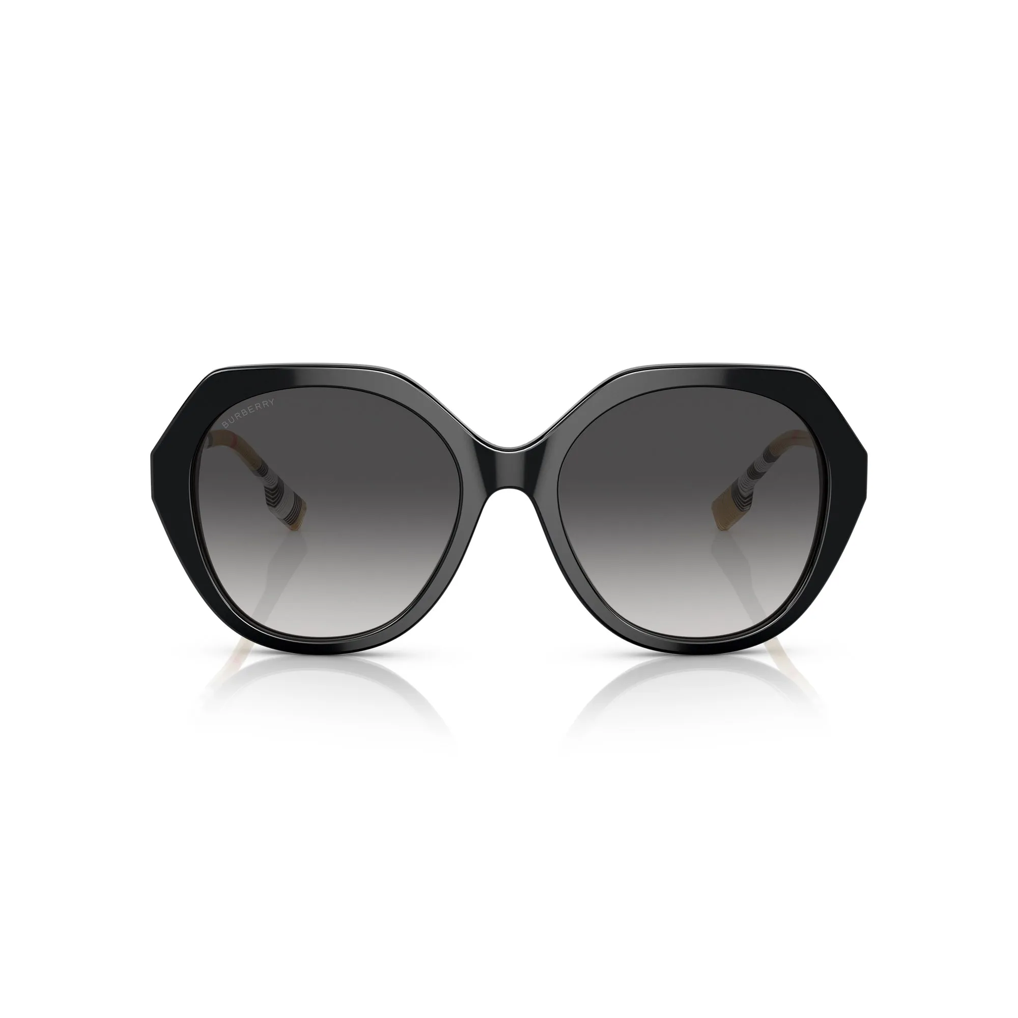 BE 4375 38538G 55mm Womens Irregular Sunglasses