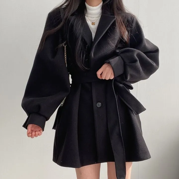 Belt Coat long