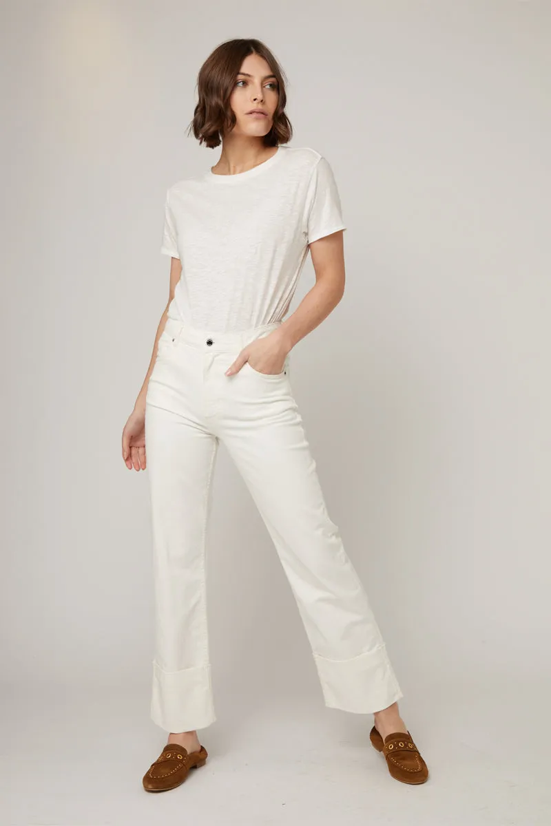 Berenice - Jean Wide Legs Blanc