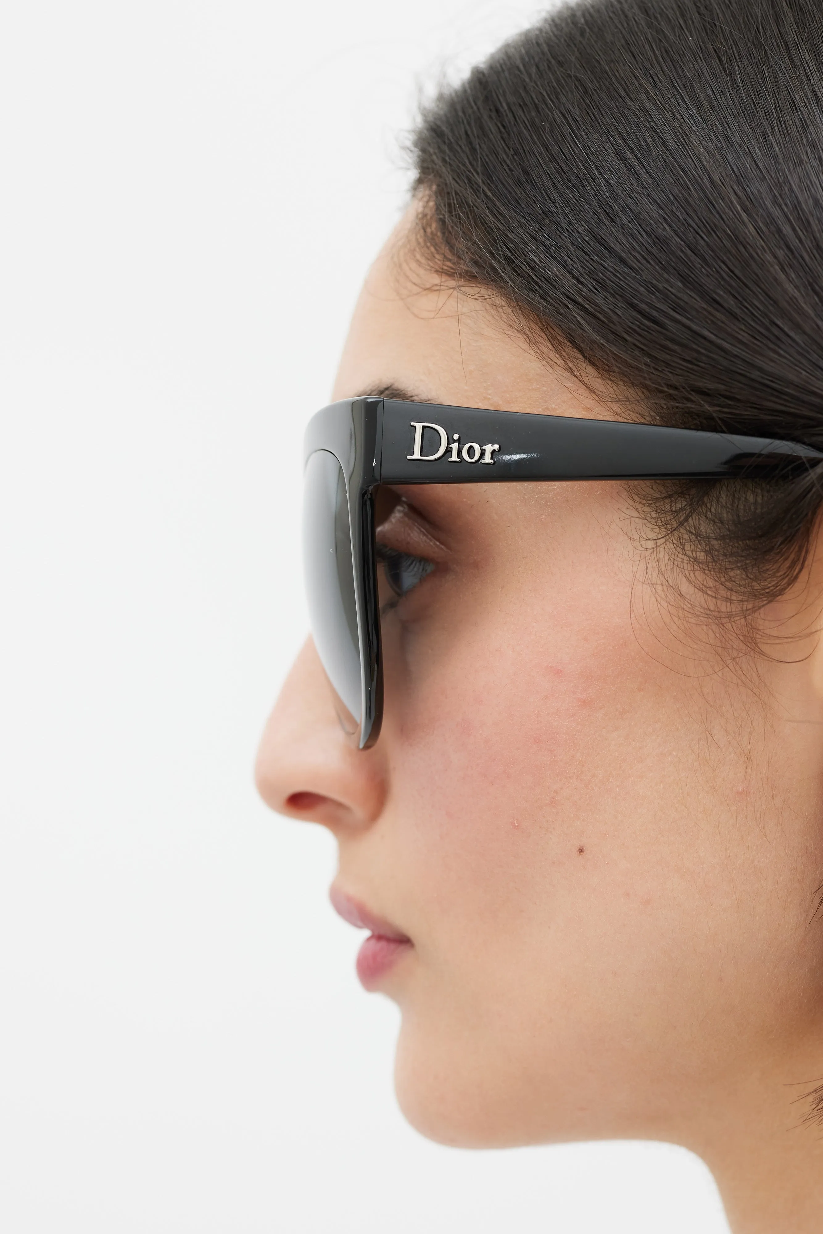 Black Cat Eye Gradient Paname Sunglasses