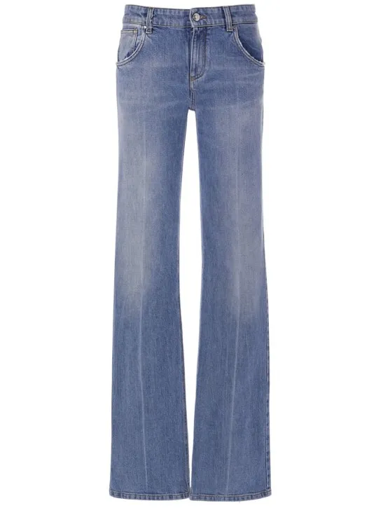 Blumarine   Denim straight jeans 