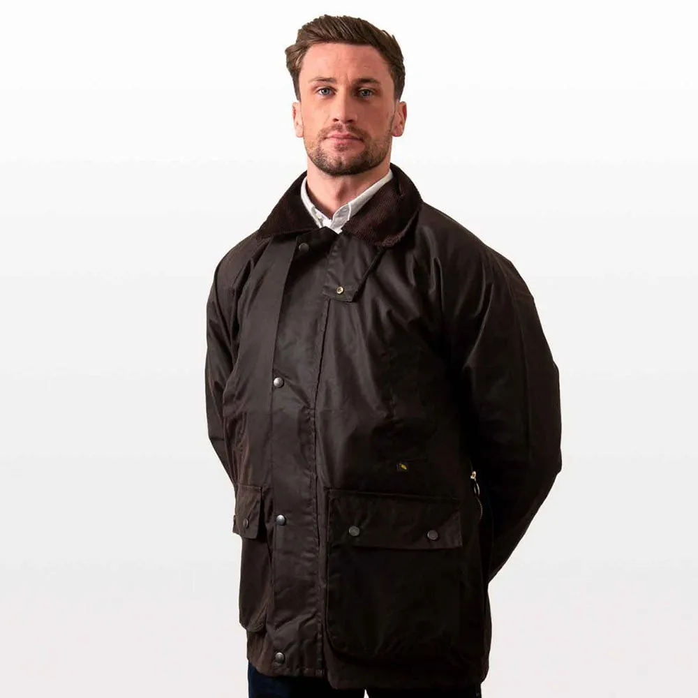 Brown Patrick Waxed Jacket