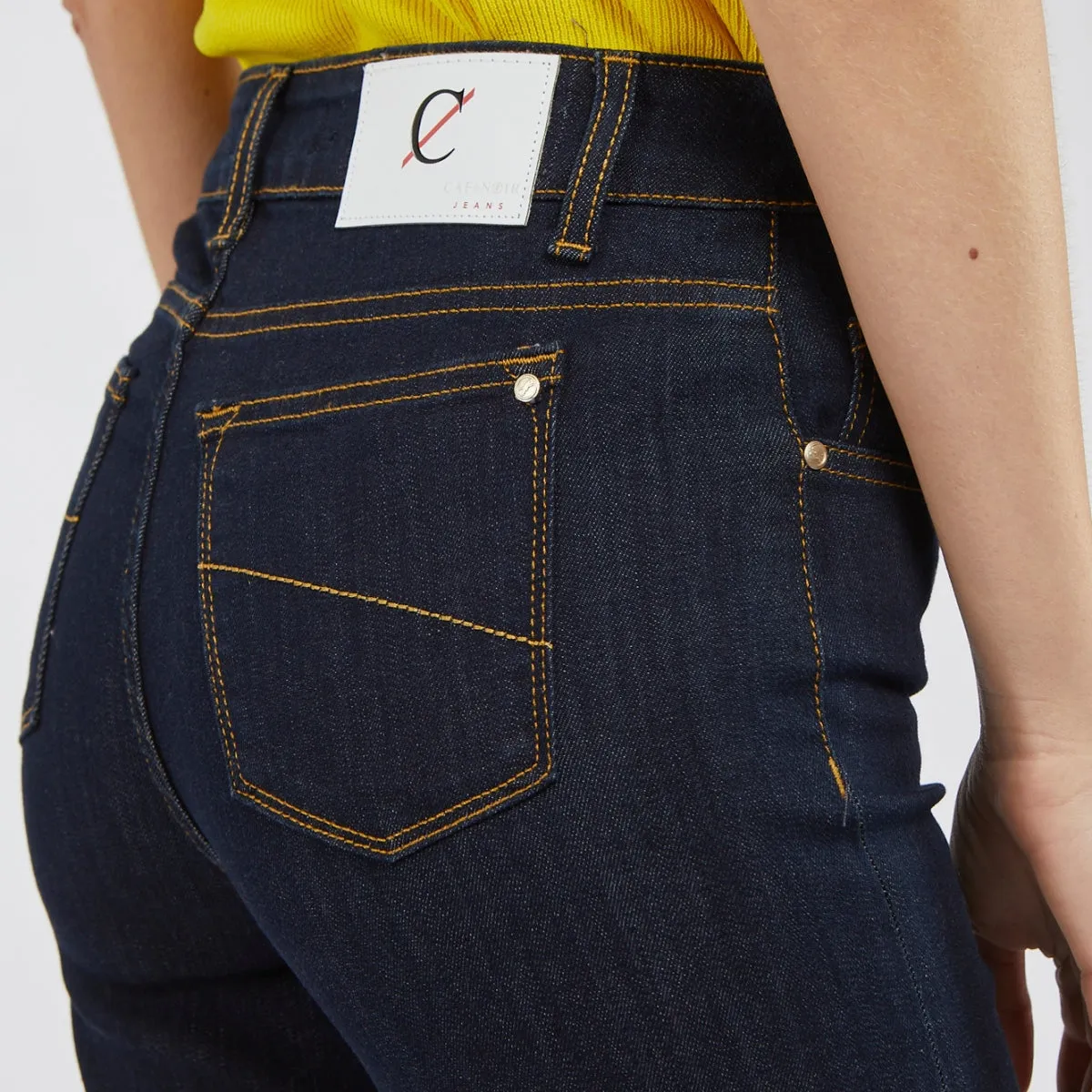 CafèNoir denim culotte da donna C7JJ1003 B009 indaco