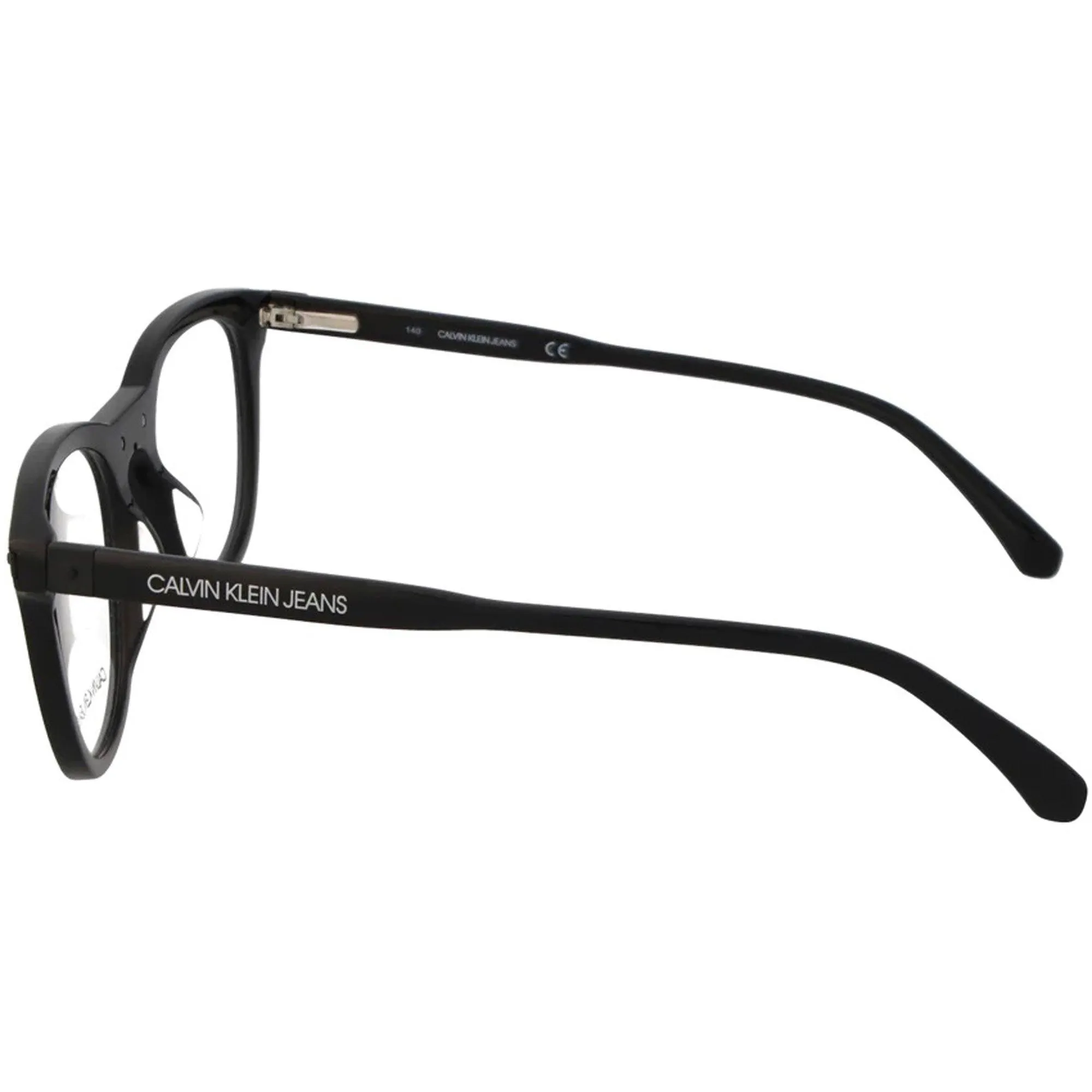 Calvin Klein Jeans Unisex Eyeglasses - Full Rim Black Square Frame | CKJ20518 001