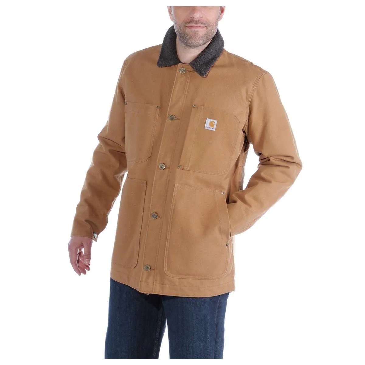 Carhartt&#x20;102707&#x20;Chore&#x20;Coat&#x20;Duck&#x20;Full&#x20;Swing&#x20;Jacket&#x20;-&#x20;C.&#x20;Brown