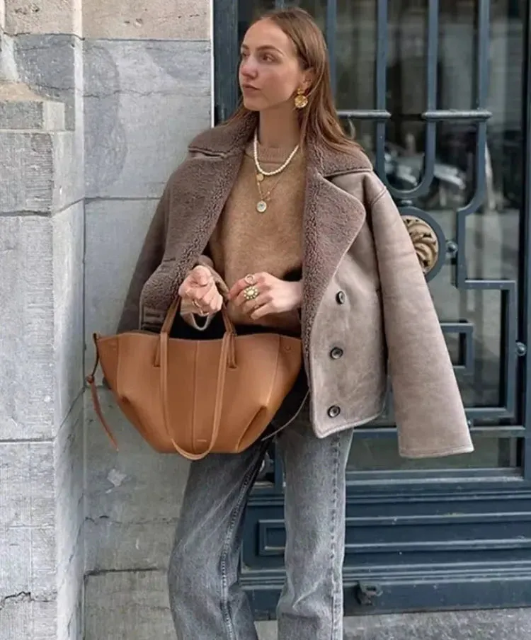 Carli - Cosy jacket with pockets