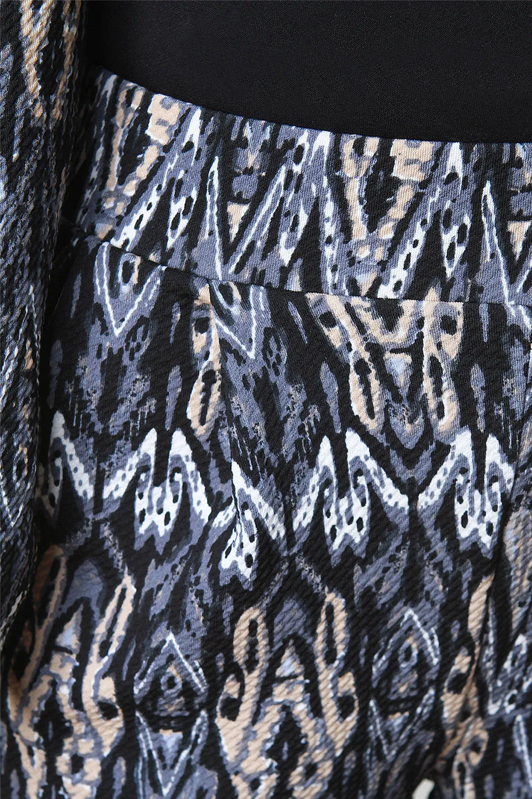 Chevron Inkblot Pants