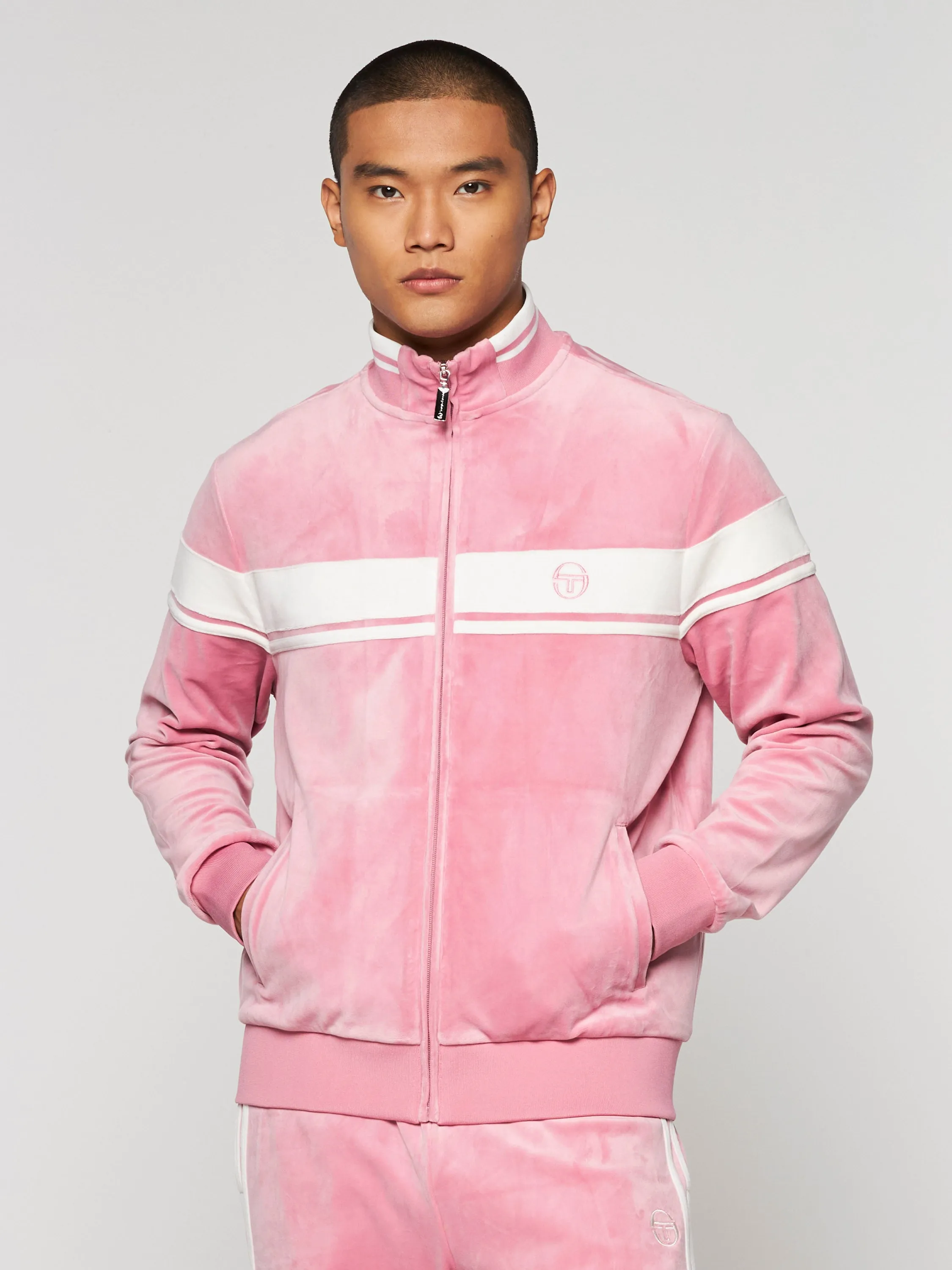 Damarindo Velour Track Jacket- Polignac