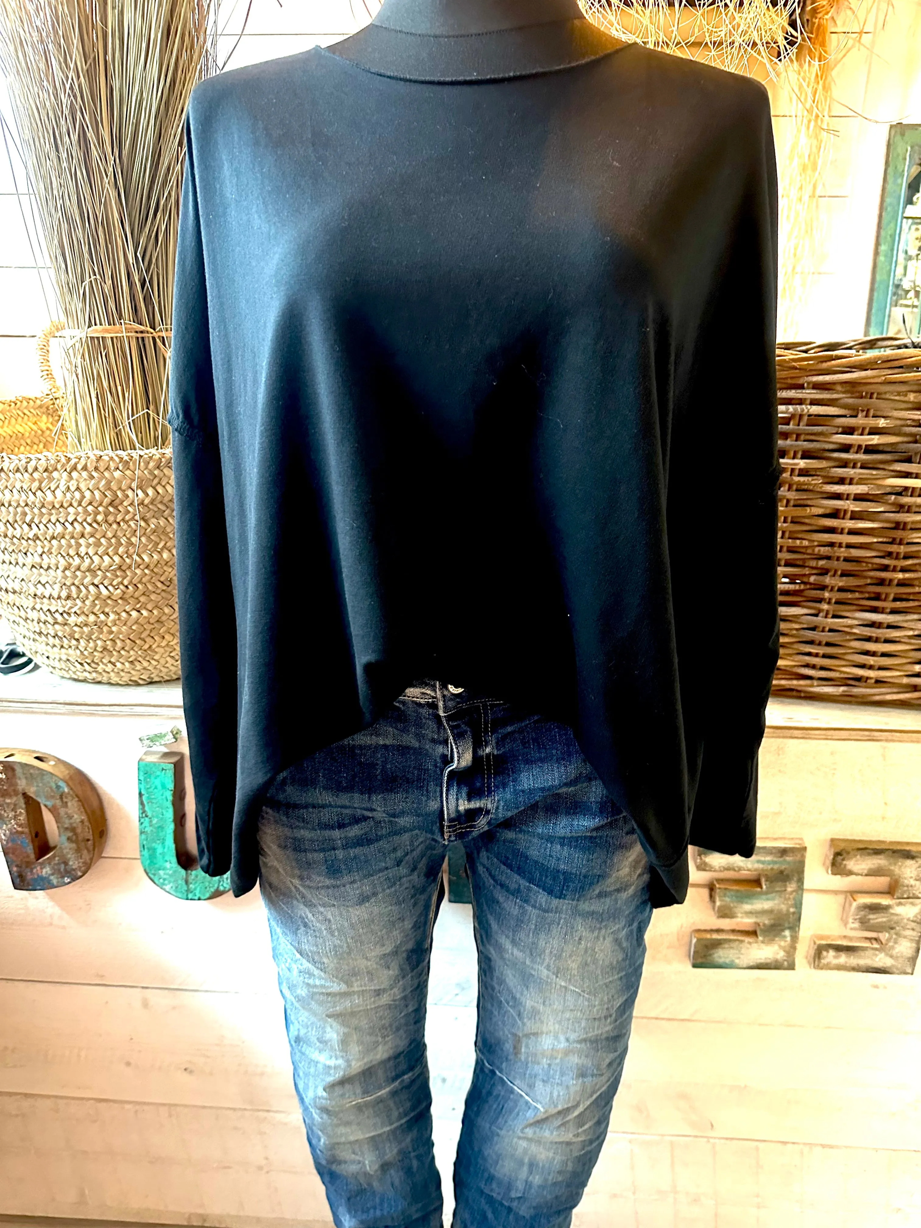 Dunkle Jeans
