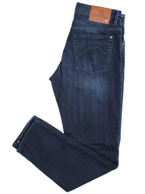 E. Marinella Jeans Dark Blue 31 Slim Fit Tokyo Zip Fly Men SALE
