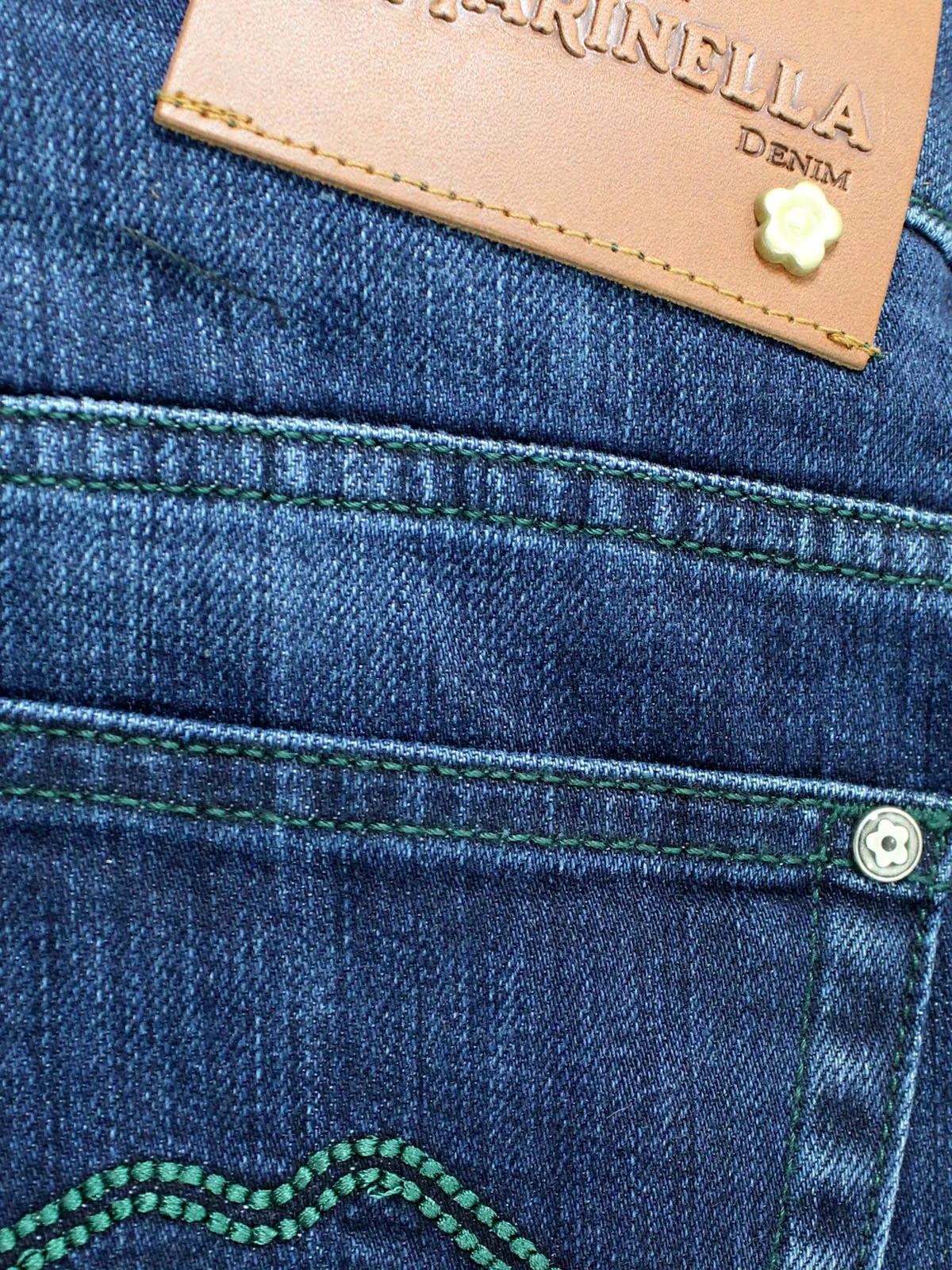 E. Marinella Jeans Dark Blue 31 Slim Fit Tokyo Zip Fly Men SALE