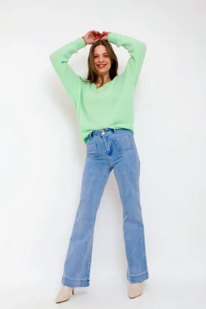 Elena Denim Jeans Broek