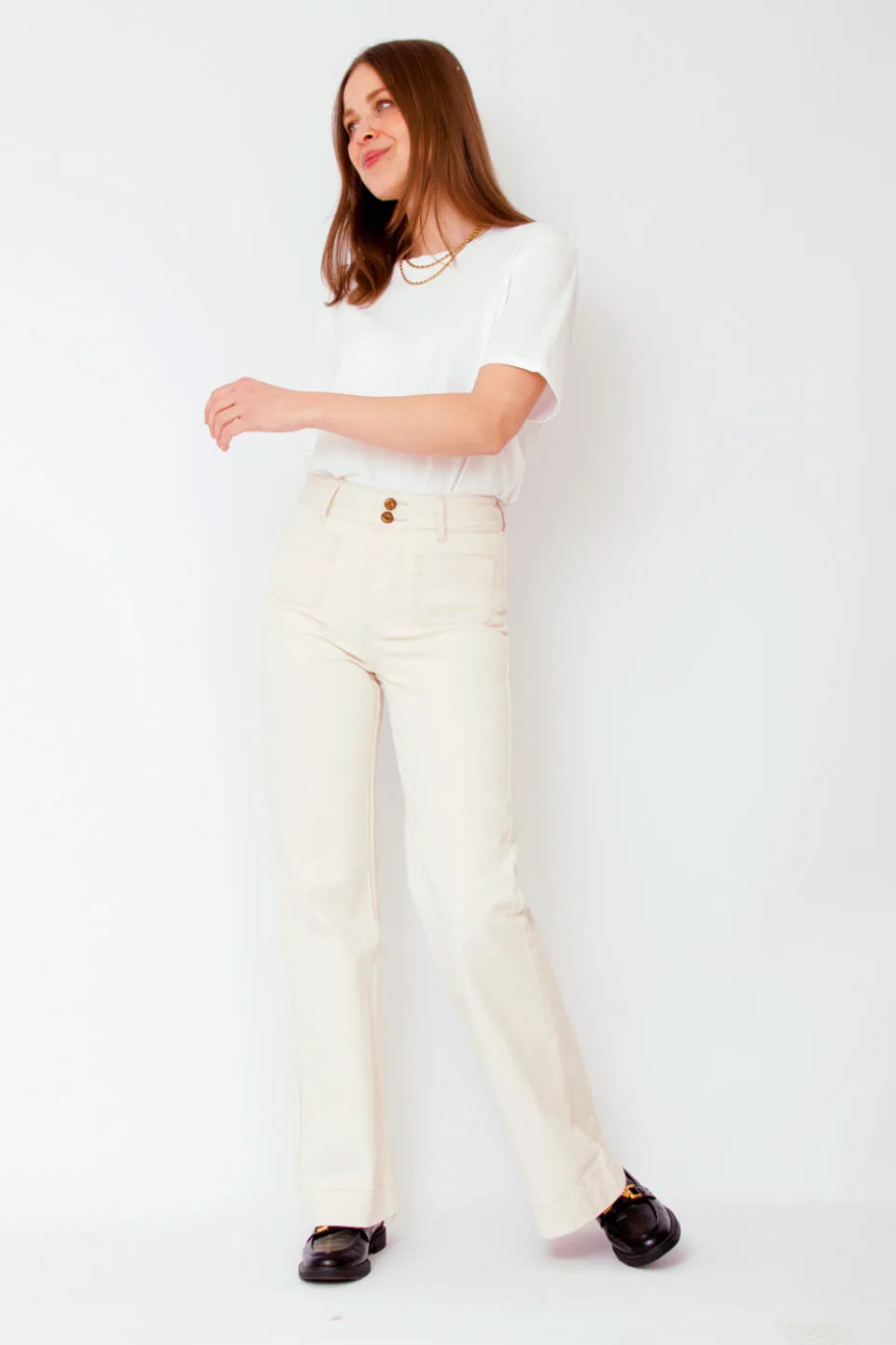 Elena Denim Jeans Broek