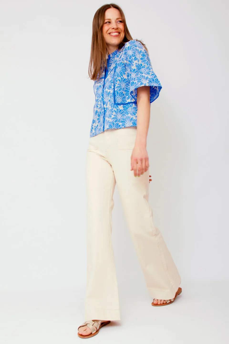 Elena Denim Jeans Broek