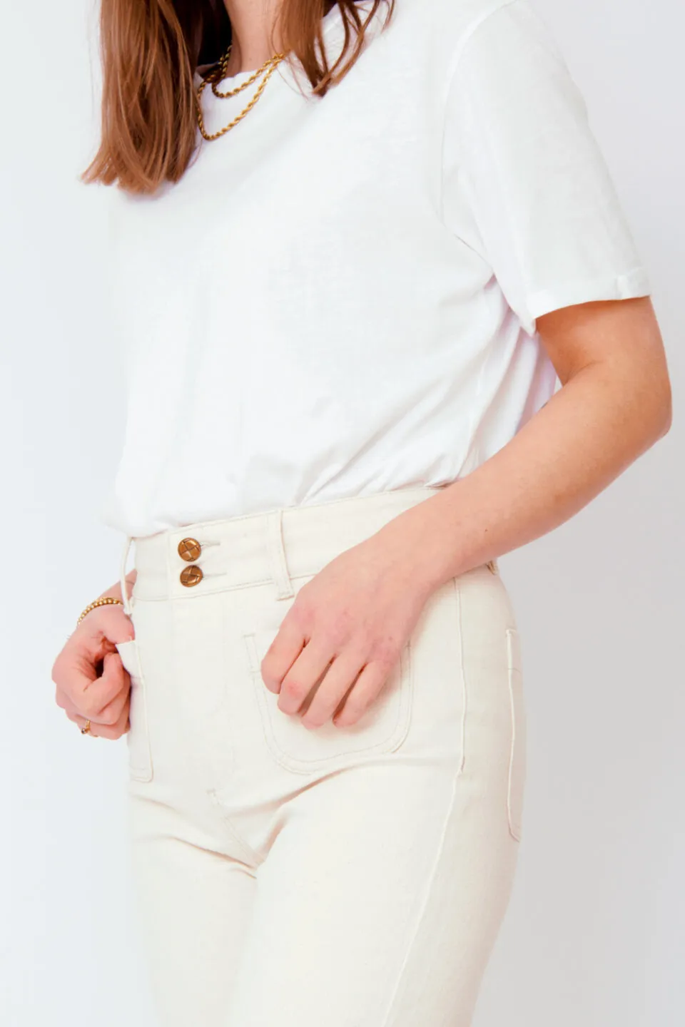 Elena Denim Jeans Broek