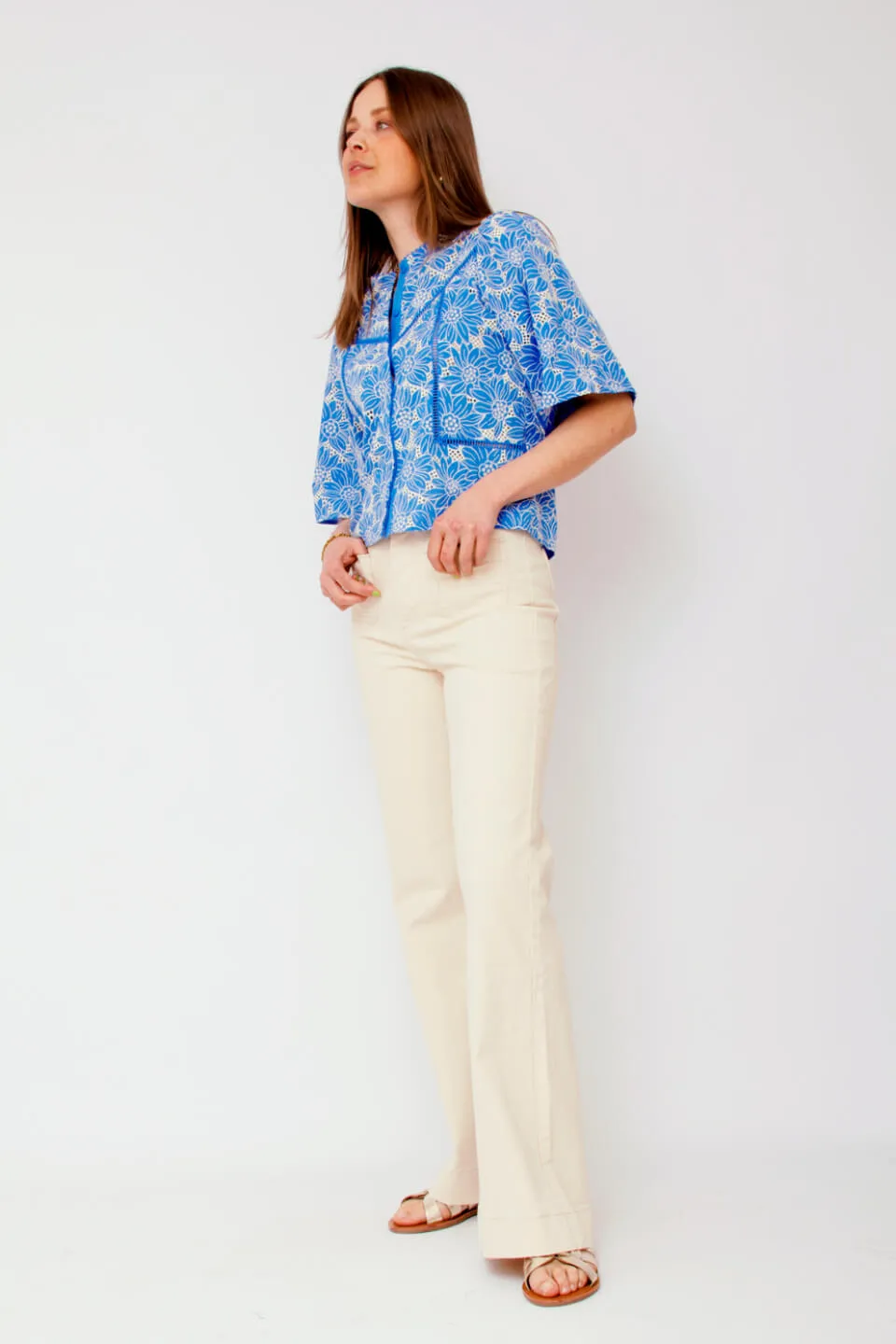 Elena Denim Jeans Broek