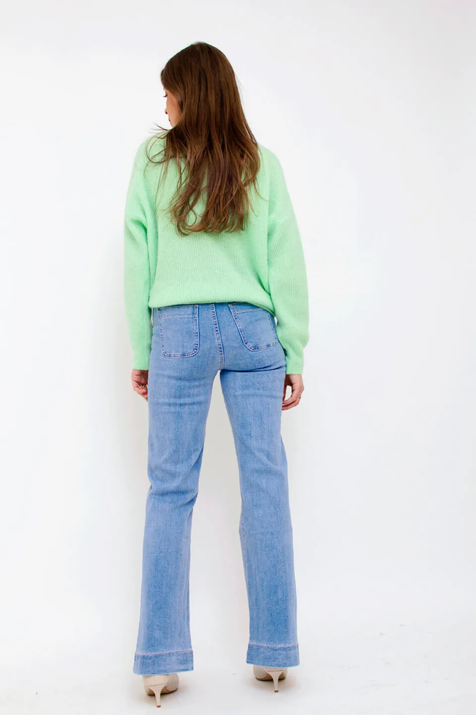 Elena Denim Jeans Broek