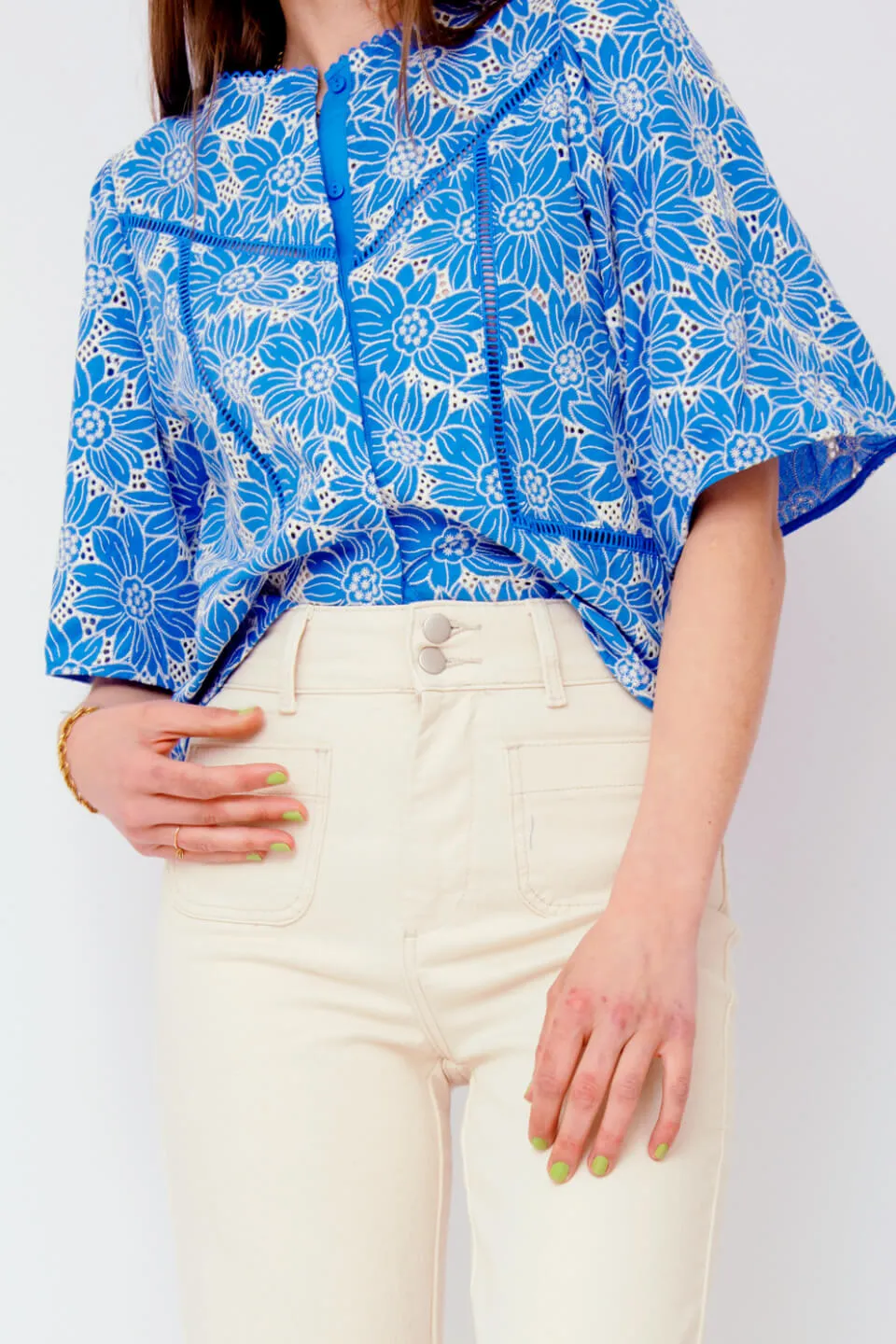 Elena Denim Jeans Broek