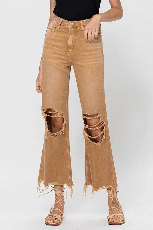 Faye 90's Vintage Crop Flare