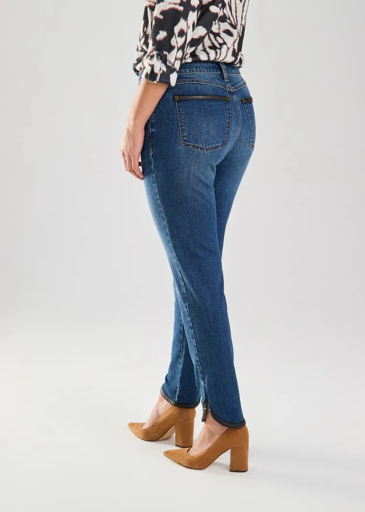 FDJ- Olivia Pencil Ankle Denim Jeans