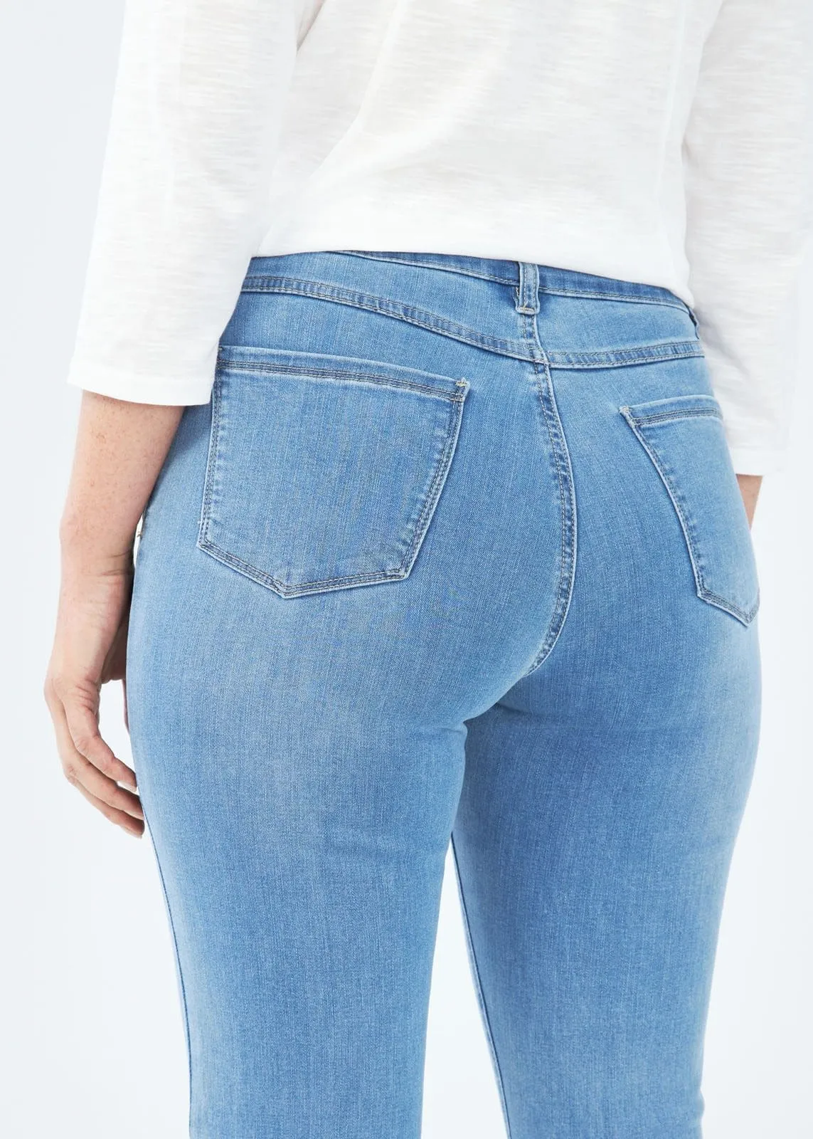 FDJ Olivia Slim Leg Jeans - Chambray