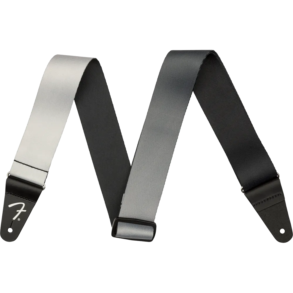 Fender 2" Ombre Strap, Silver Smoke