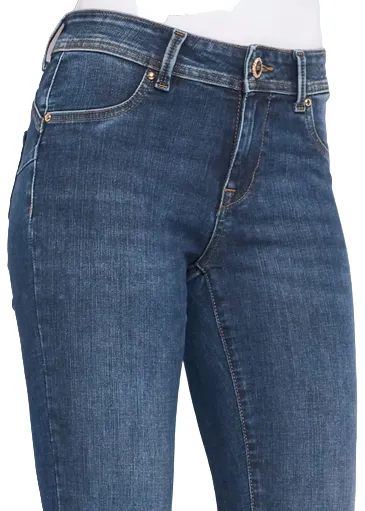 Gaudì pantalone jeans da donna Jeggings push up 321BD26026 blu medio