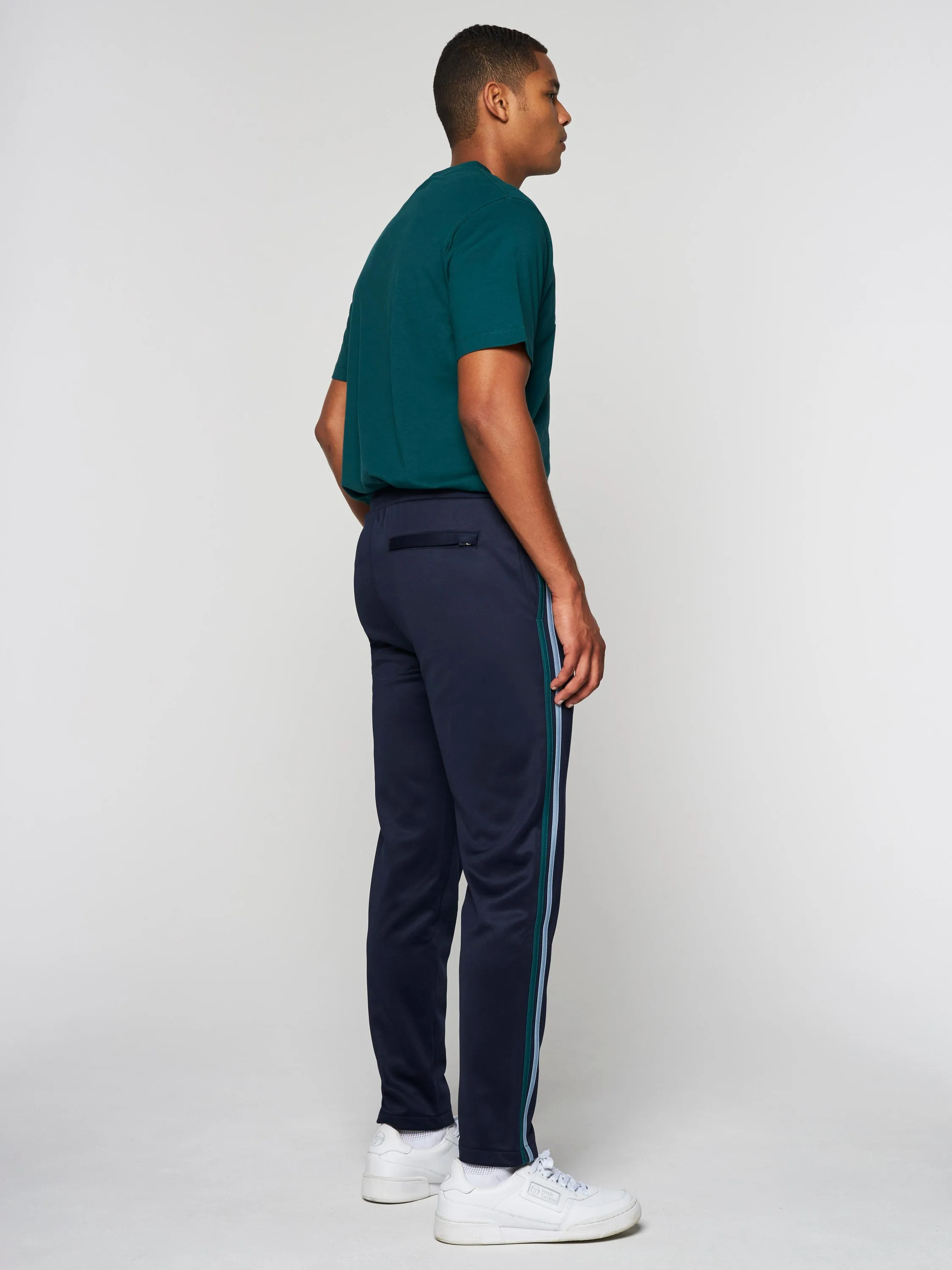 Ghibli Track Pant- Maritime Blue/ Gardenia