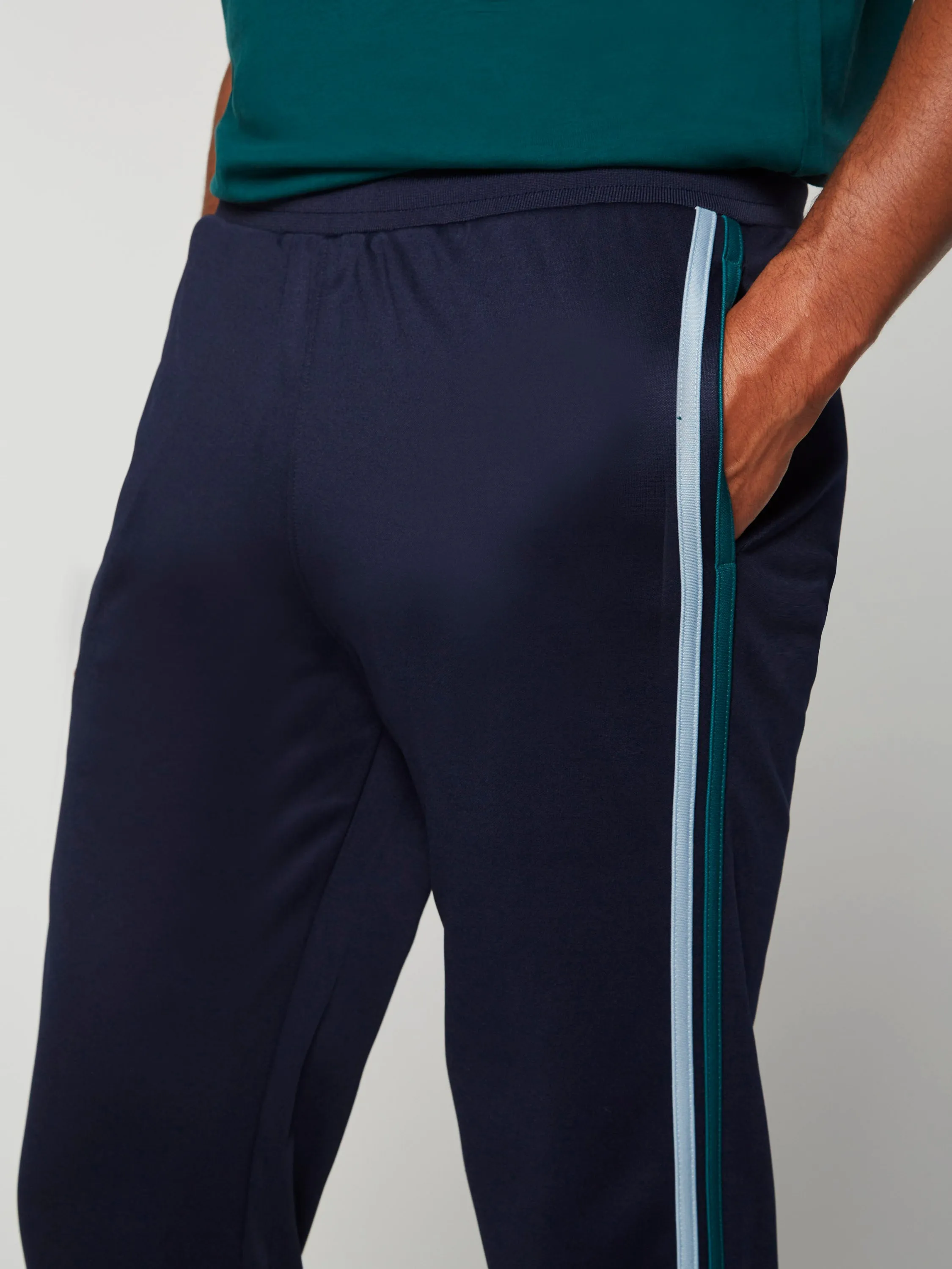 Ghibli Track Pant- Maritime Blue/ Gardenia