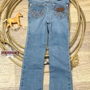 Girl's Wrangler Bootcut Jeans in Germaine