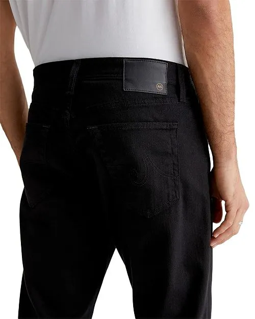 Gradient 32" Straight Jeans in Fathom AG Black