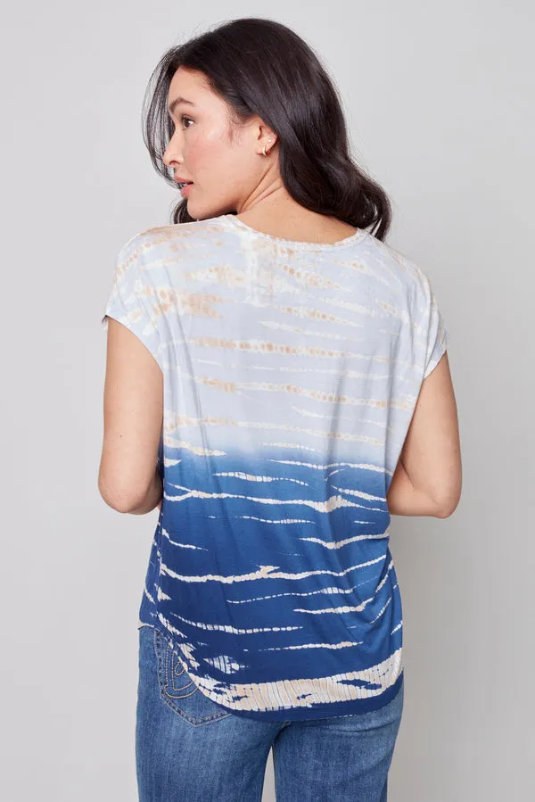 GRADIENT TIE DYE TOP
