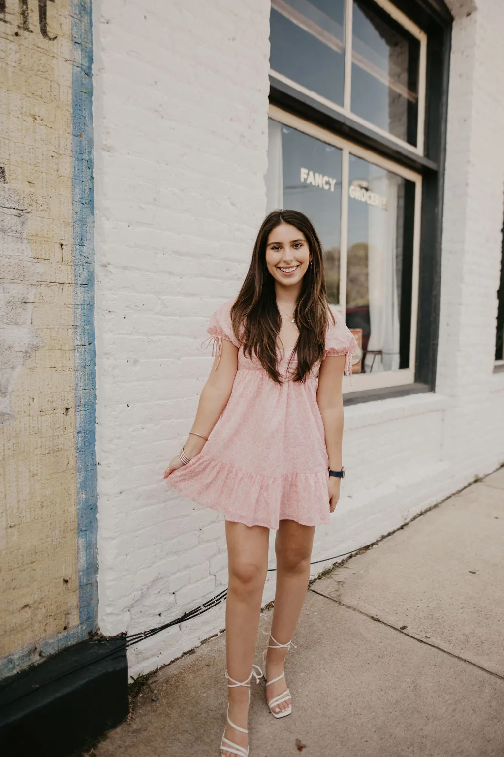 Happy Days Babydoll Dress-Pink