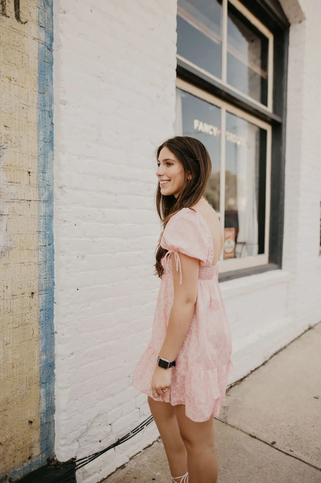 Happy Days Babydoll Dress-Pink