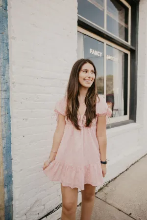 Happy Days Babydoll Dress-Pink
