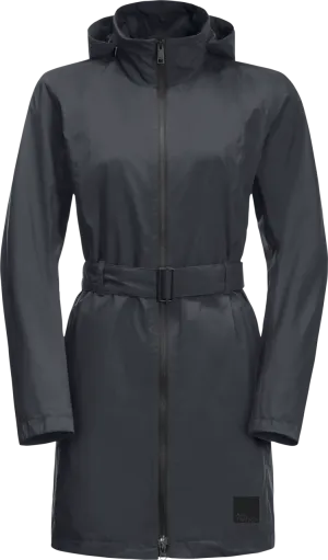 Jack Wolfskin Women&#x27;s Norden Port Coat Phantom | Buy Jack Wolfskin Women&#x27;s Norden Port Coat Phantom here | Outnorth