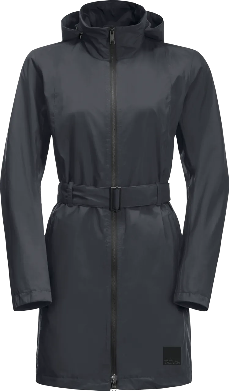 Jack Wolfskin Women&#x27;s Norden Port Coat Phantom | Buy Jack Wolfskin Women&#x27;s Norden Port Coat Phantom here | Outnorth