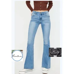 Kancan Mid Rise Flares