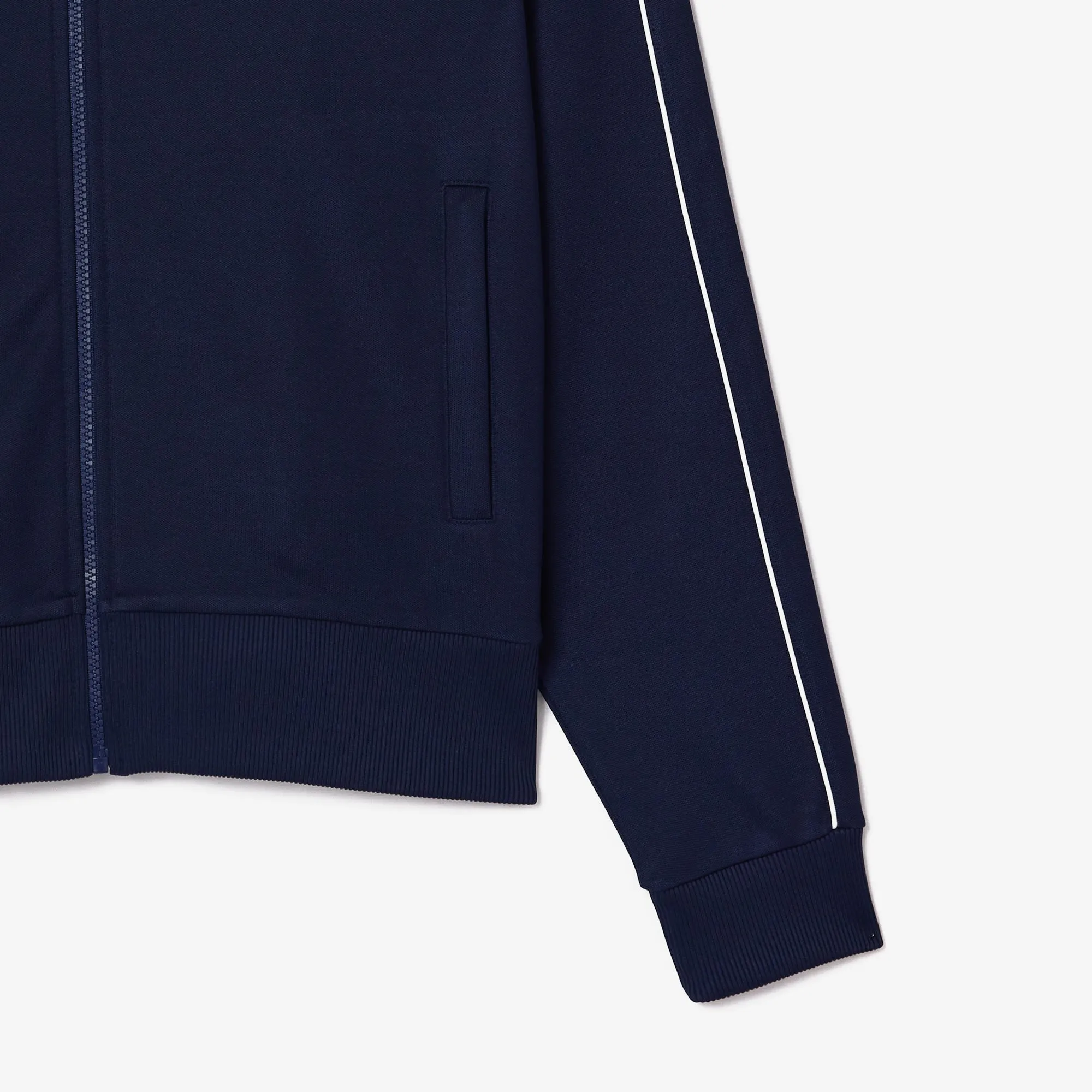 Lacoste Paris Pique Zip Front Track Jacket